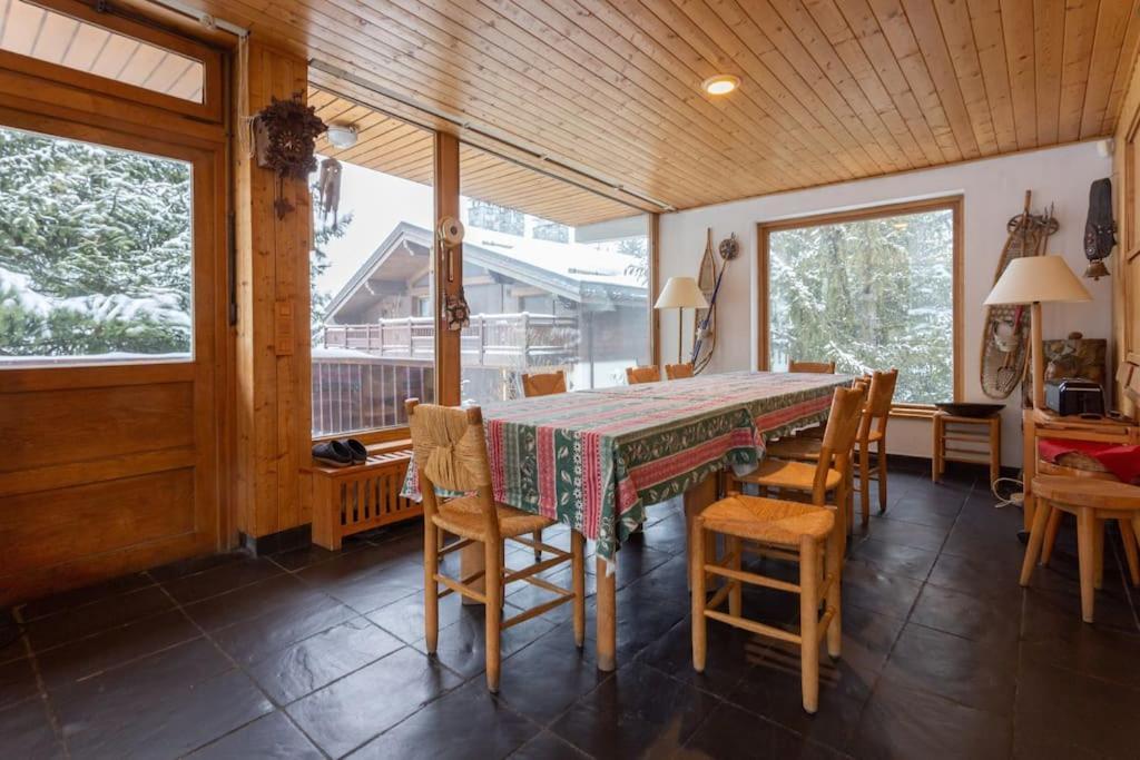 Chalet Robaumont - Grand Chalet Familial Proche Du Centre Et Des Pistes Куршевель Экстерьер фото